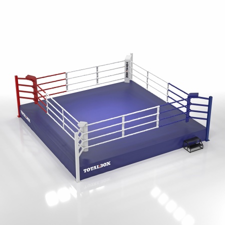Купить Ринг боксерский Totalbox на помосте 0,5 м, 5х5м, 4х4м в Иннополисе 