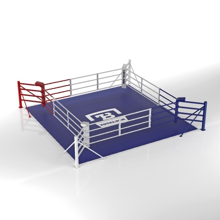 Купить Ринг боксерский напольный Totalbox на упорах 6х6м в Иннополисе 